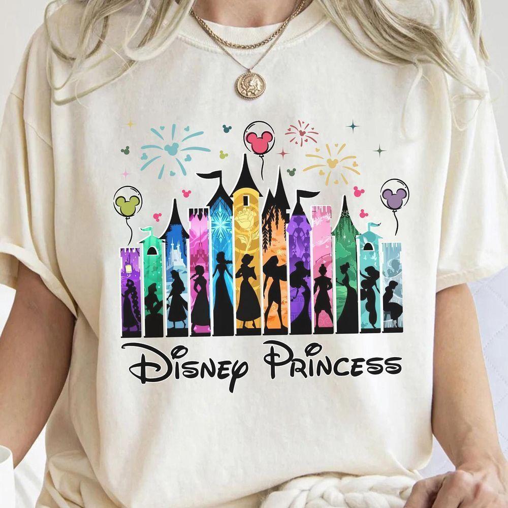 Princess Castle Silhouette Disney Vuitino Merch